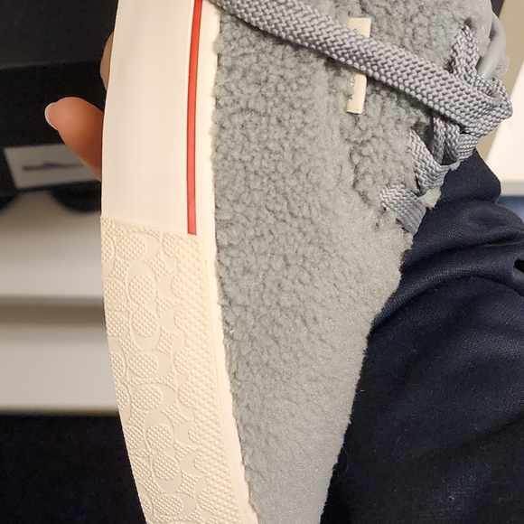 Coach Citysole Fleece Skater Style Sneakers Sz 7 Women's - Picture 12 of 15